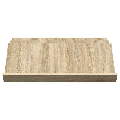 Scaffale per riviste Rovere Sonoma 90 x 53 x 28,5 cm