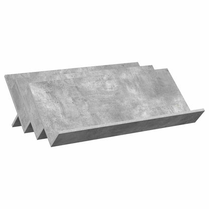 Scaffale per riviste Grigio ConcretÃ¨ 90 x 53 x 28,5 cm