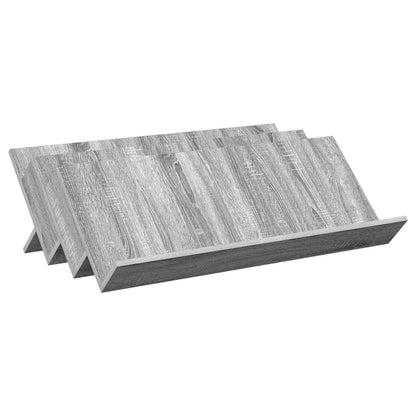 Scaffale per riviste Grigio Sonoma 90 x 53 x 28,5 cm