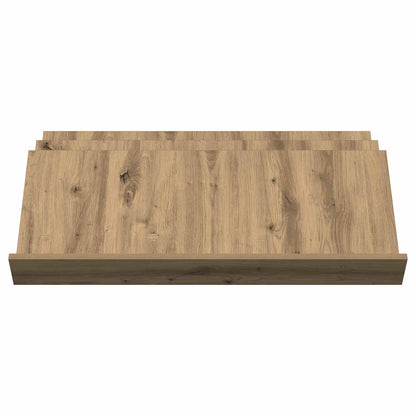 Scaffale per riviste Rovere artigianale 90 x 53 x 28,5 cm