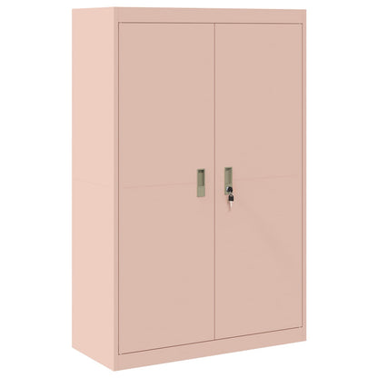 Armadio Rosa 90 x 40 x 140 cm Acciaio