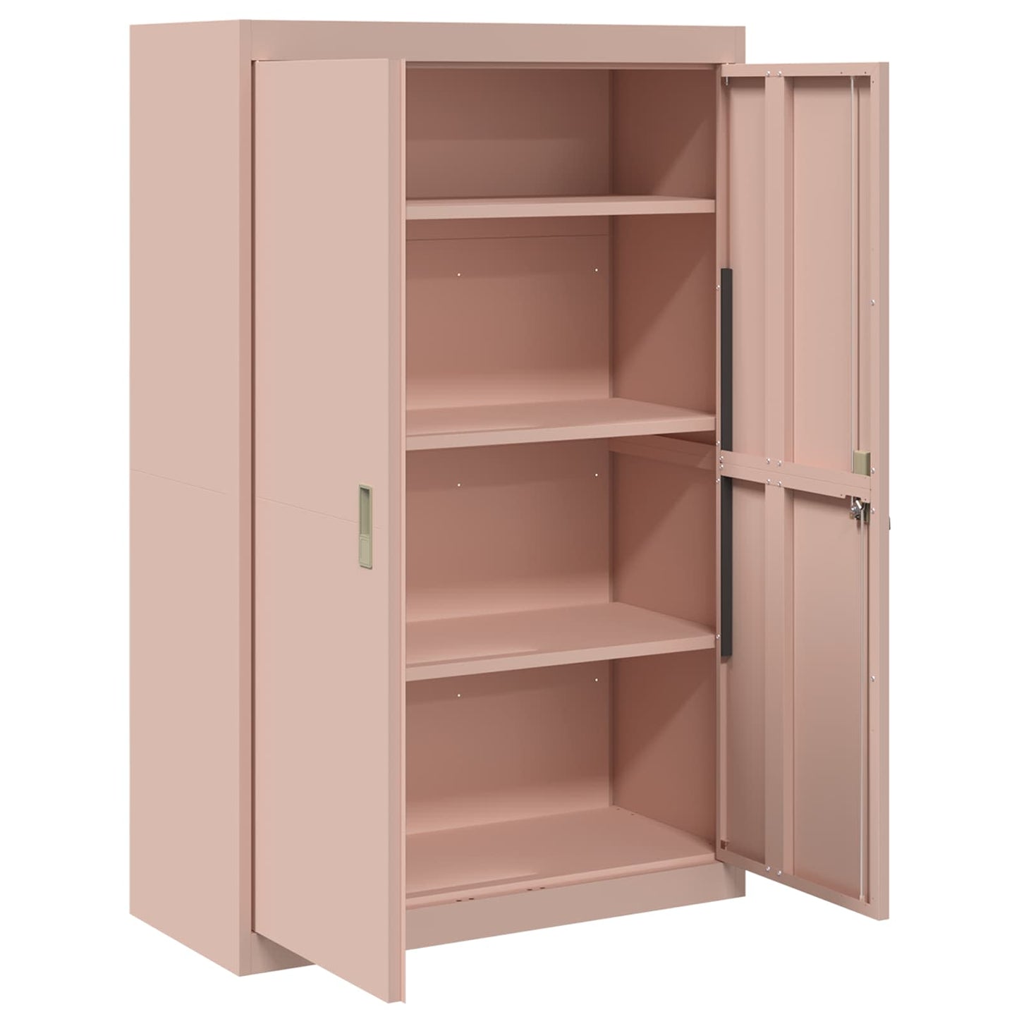Armadio Rosa 90 x 40 x 140 cm Acciaio