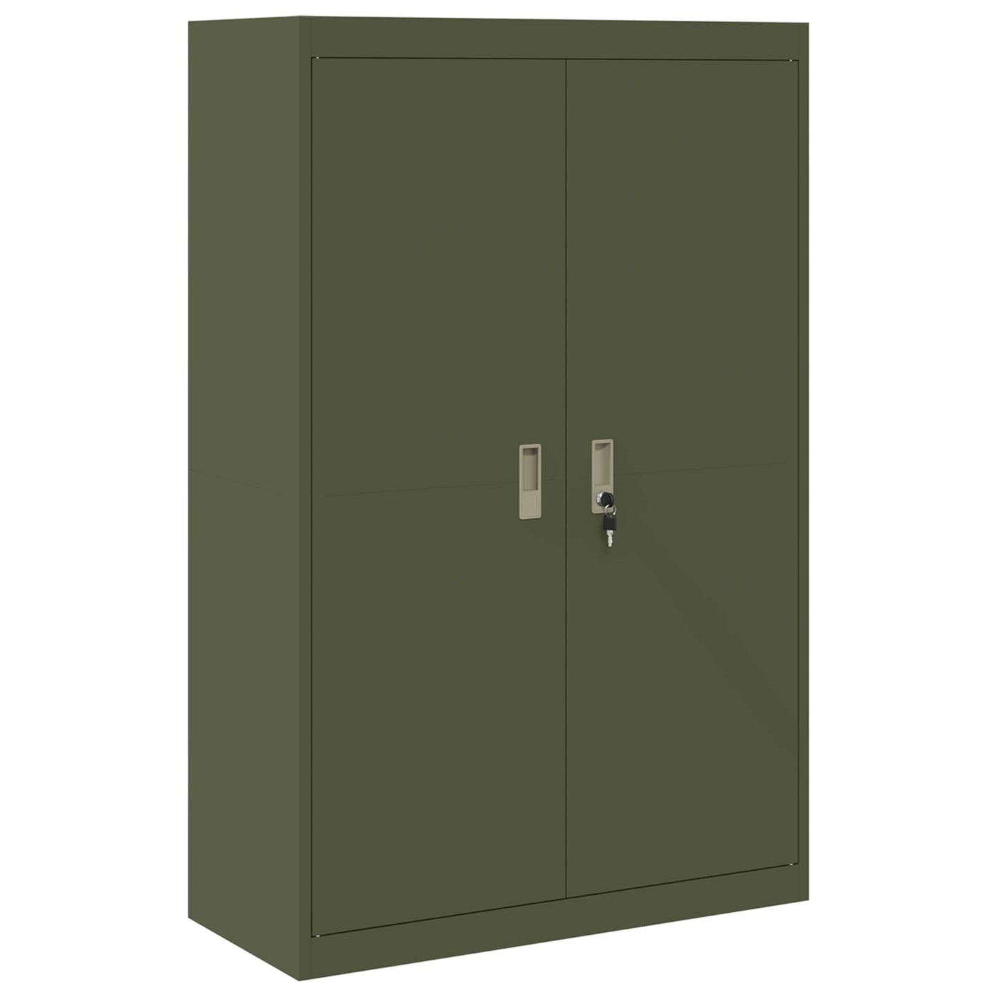 Armadio Verde oliva 90 x 40 x 140 cm Acciaio