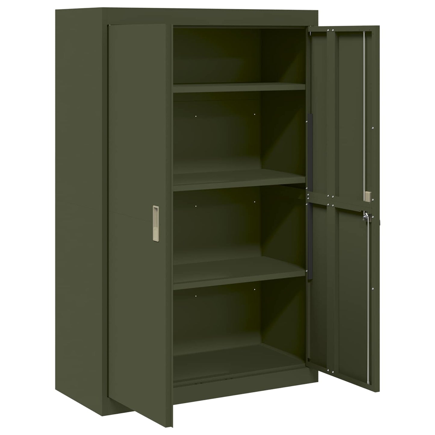 Armadio Verde oliva 90 x 40 x 140 cm Acciaio