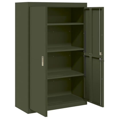 Armadio Verde oliva 90 x 40 x 140 cm Acciaio