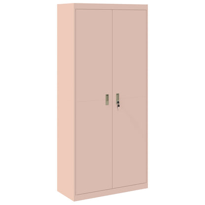 Armadio Rosa 90 x 40 x 200 cm Acciaio