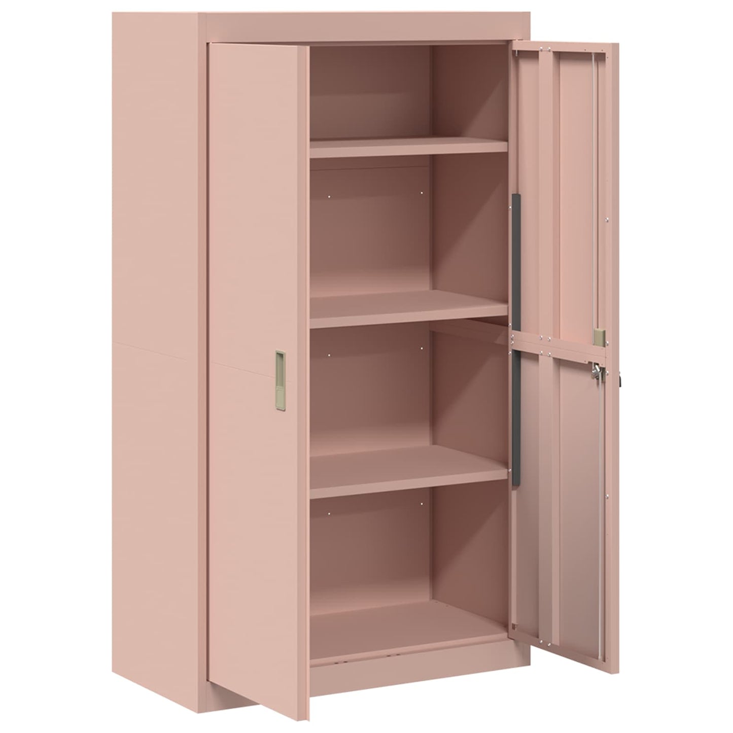Armadio Rosa 80 x 40 x 140 cm Acciaio