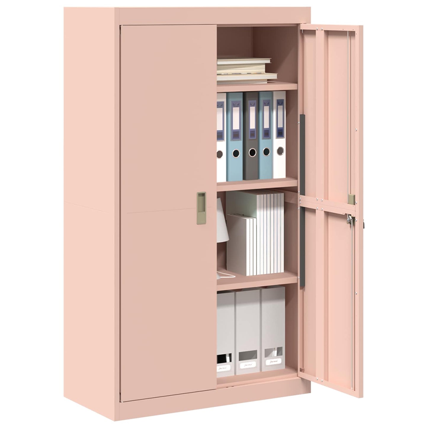 Armadio Rosa 80 x 40 x 140 cm Acciaio