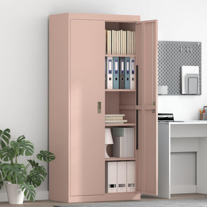 Armadio Rosa 80 x 40 x 180 cm Acciaio