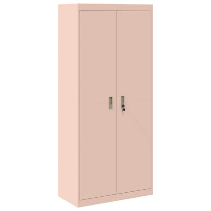 Armadio Rosa 80 x 40 x 180 cm Acciaio