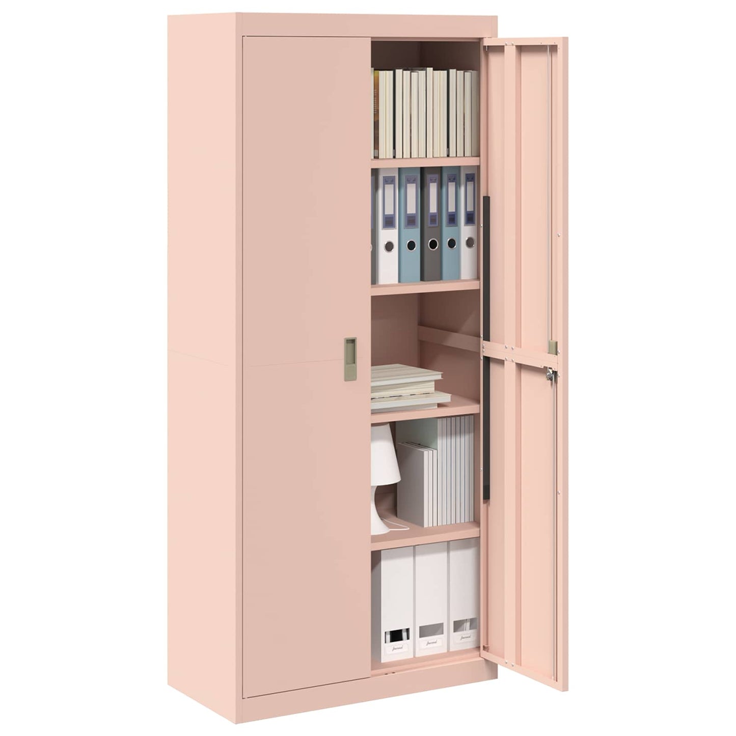 Armadio Rosa 80 x 40 x 180 cm Acciaio