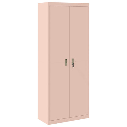 Armadio Rosa 80 x 40 x 200 cm Acciaio