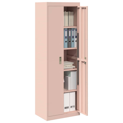 Armadio Rosa 60 x 40 x 180 cm Acciaio