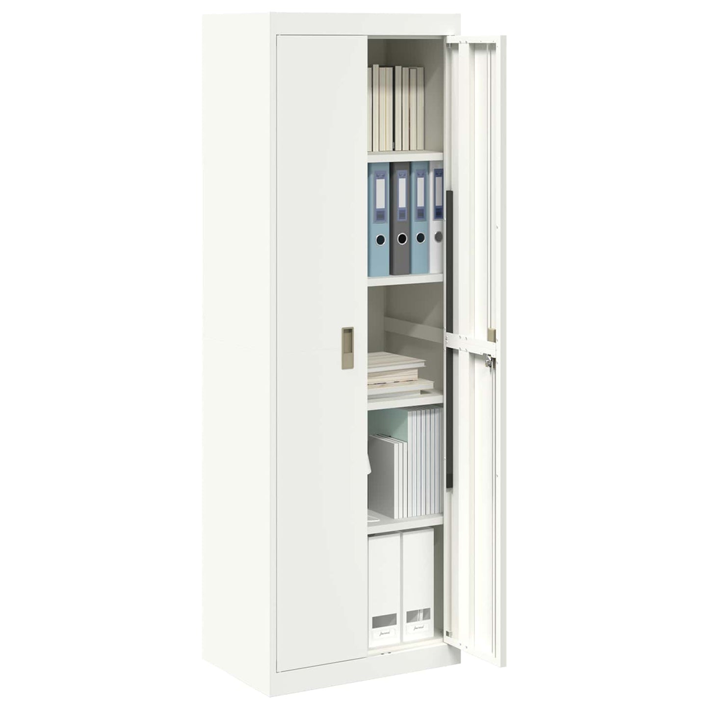 Armadio Bianco 60 x 40 x 180 cm Acciaio
