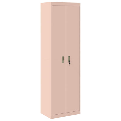 Armadio Rosa 60 x 40 x 200 cm Acciaio