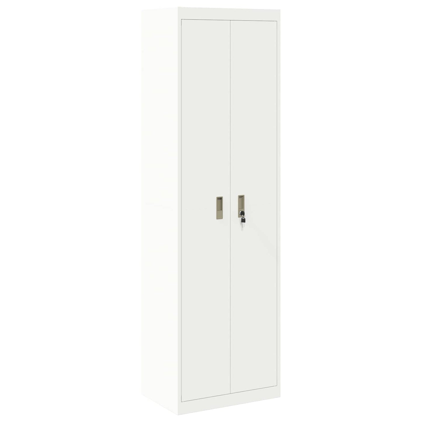 Armadio Bianco 60 x 40 x 200 cm Acciaio