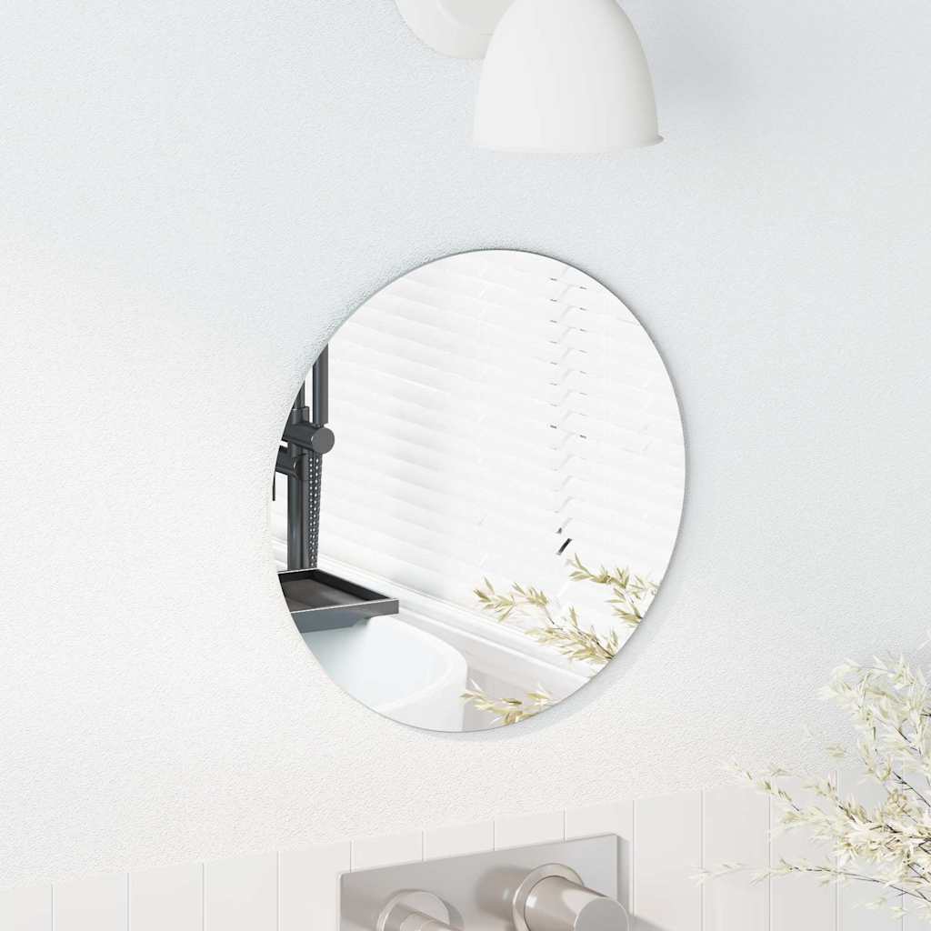 Specchio da parete Rotondo Ã˜ 30 cm vetro temperato