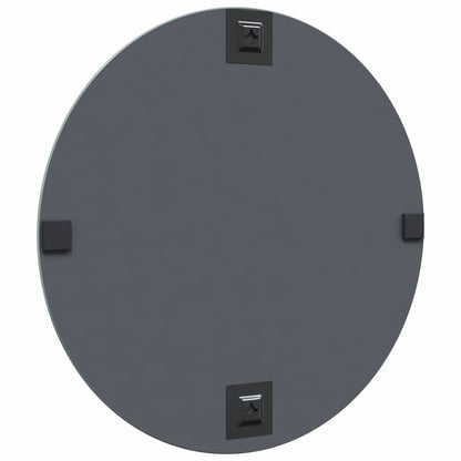Specchio da parete Rotondo ÃƒÆ’Ã‹Å“ 50 cm vetro temperato