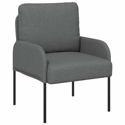 Divani con cuscino 55cm Grigio scuro Legno compensato