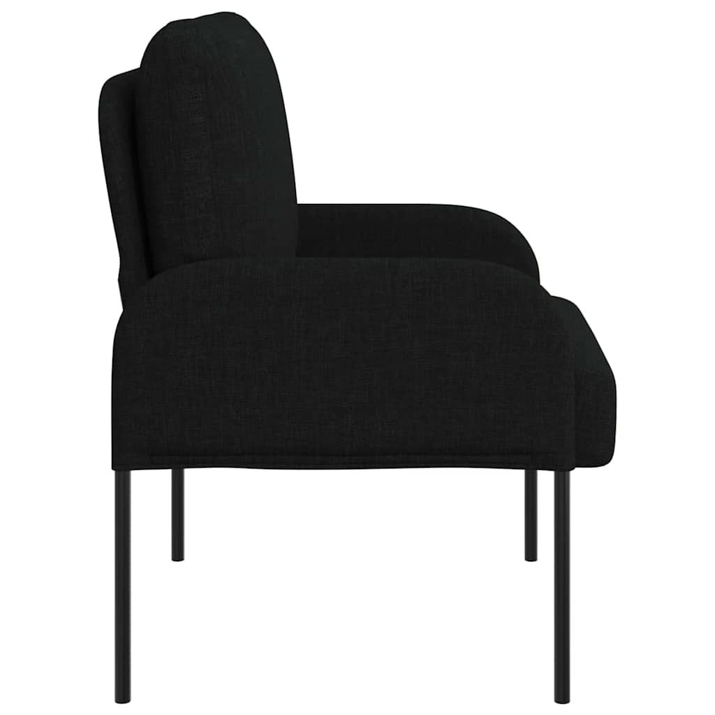 Divani con cuscino 55cm Nero Legno compensato