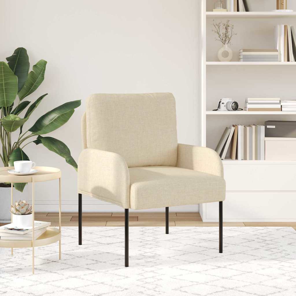 Divani con cuscino 55cm Crema Legno compensato
