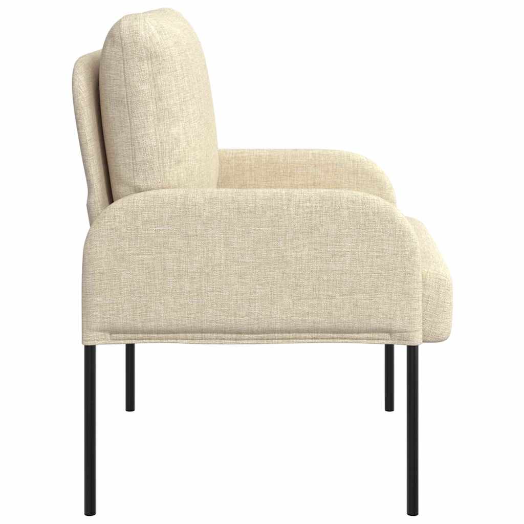 Divani con cuscino 55cm Crema Legno compensato