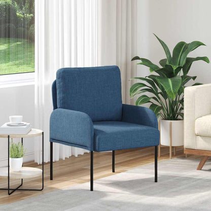 Divani con cuscino 55cm Blu Legno compensato