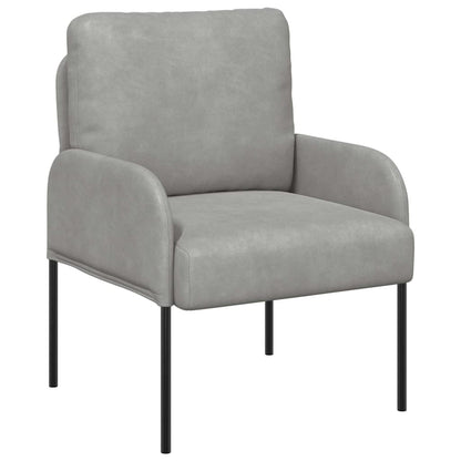 Divani con cuscino 55cm Grigio chiaro Legno compensato