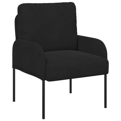 Divani con cuscino 55cm Nero Legno compensato