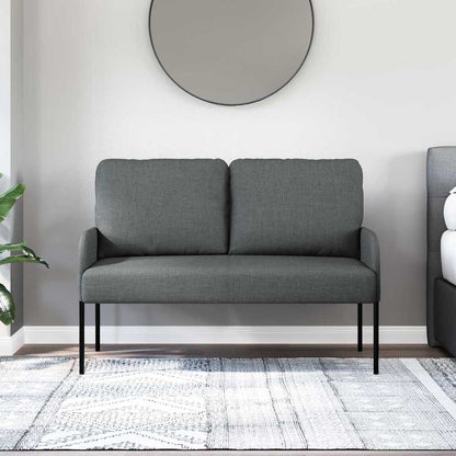 Divani con cuscino 110cm Grigio scuro Legno compensato