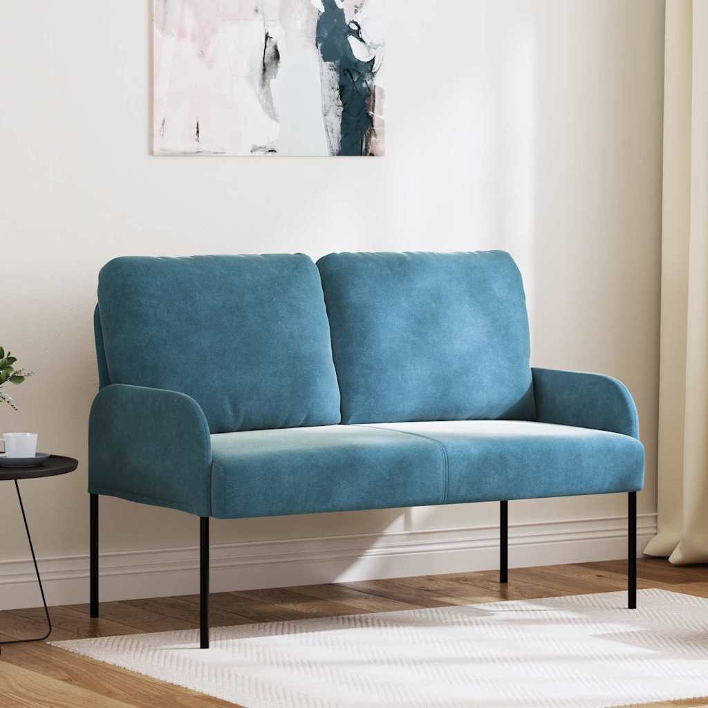Divani con cuscino 110cm Blu Legno compensato