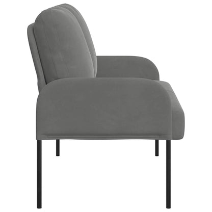 Divani con cuscino 110cm Grigio scuro Legno compensato
