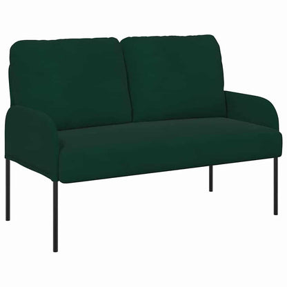 Divani con cuscino 110cm Verde Scuro Legno compensato