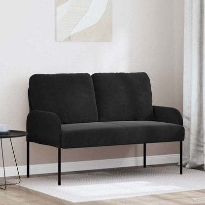 Divani con cuscino 110cm Nero Legno compensato