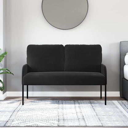 Divani con cuscino 110cm Nero Legno compensato