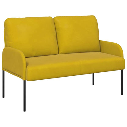 Divani con cuscino 110cm Giallo Legno compensato