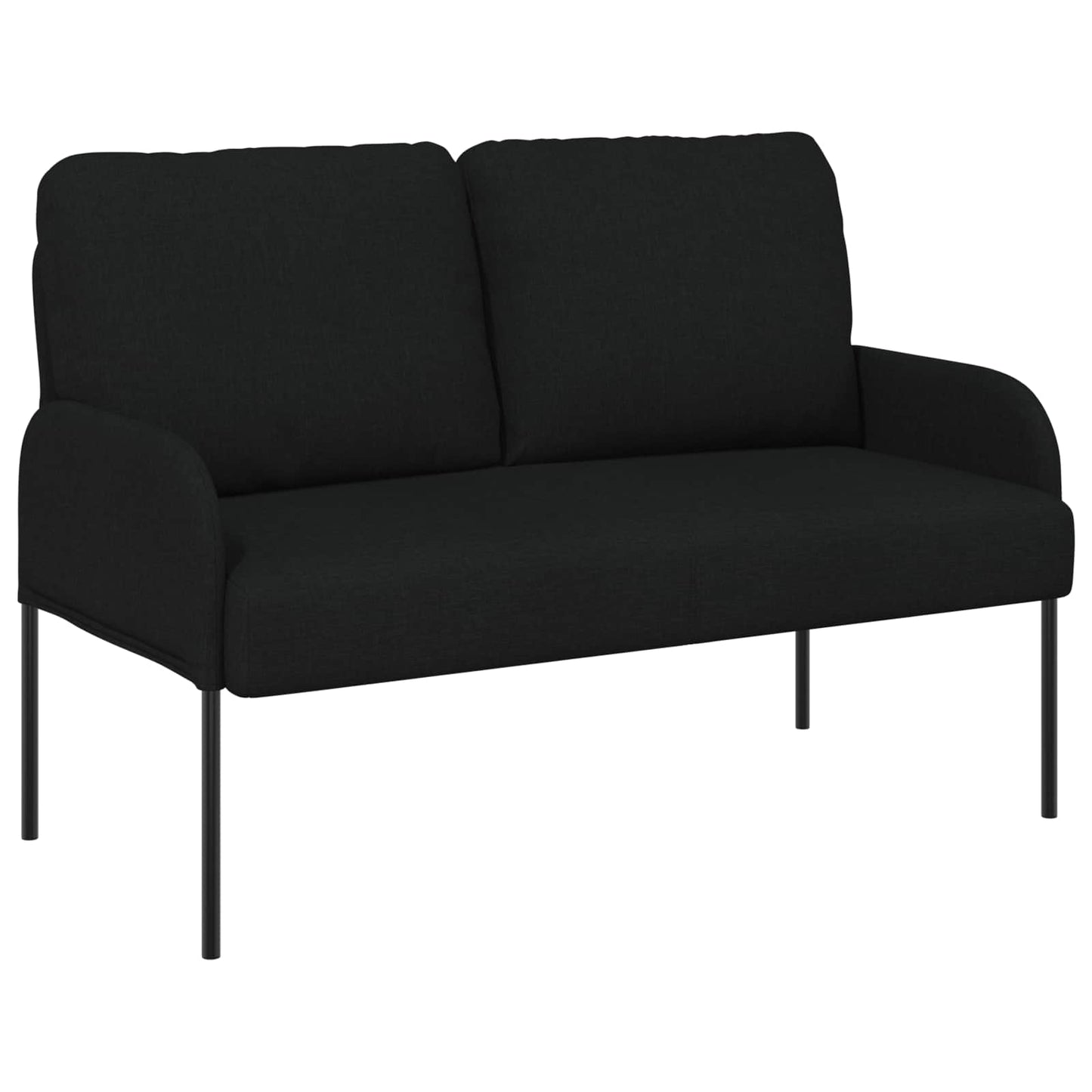 Set divani 3 pcs Nero 115 x 56 x 80 cm Legno compensato