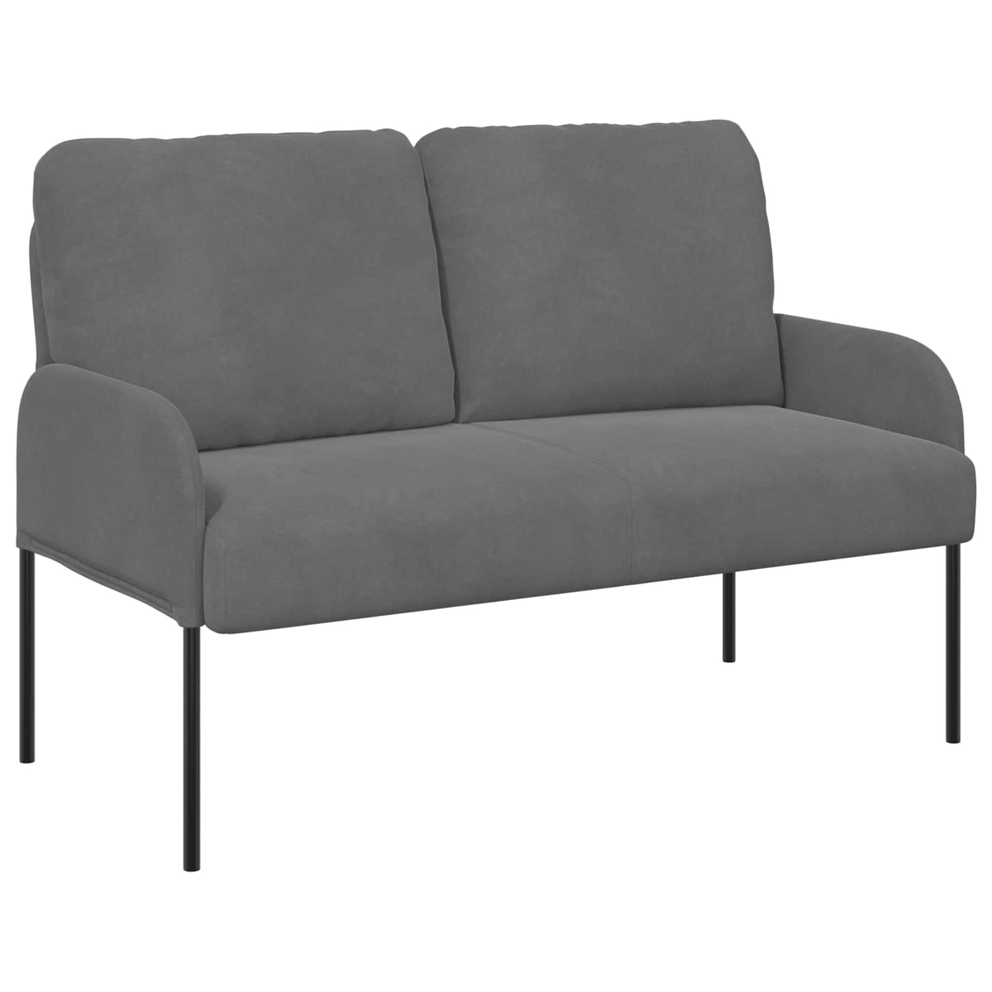 Set divani 3 pcs Grigio scuro 115 x 56 x 80 cm Legno compensato