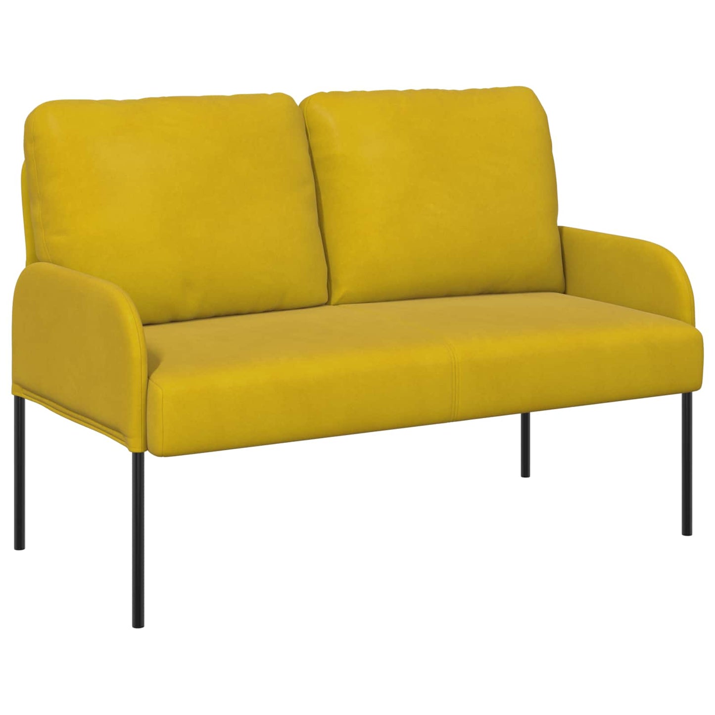 Set divani 3 pcs Giallo 115 x 56 x 80 cm Legno compensato