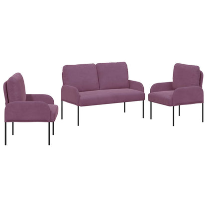 Set divani 3 pcs Viola 115 x 56 x 80 cm Legno compensato