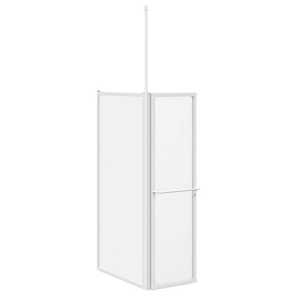 Schermo da Bagno Glassato 120 x 70 x 137 cm Alluminio