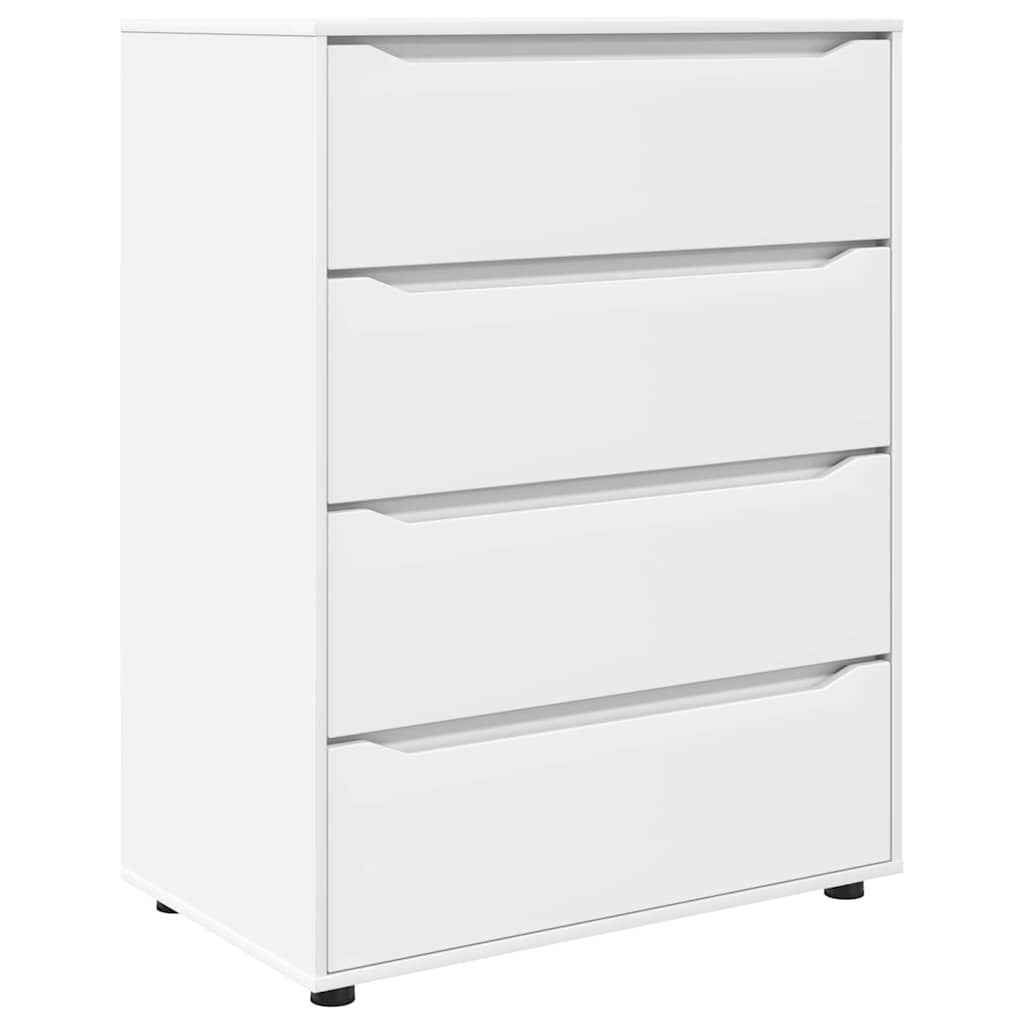 Armadi di Stoccaggio 2 pcs Bianco 80 x 48 x 105 cm