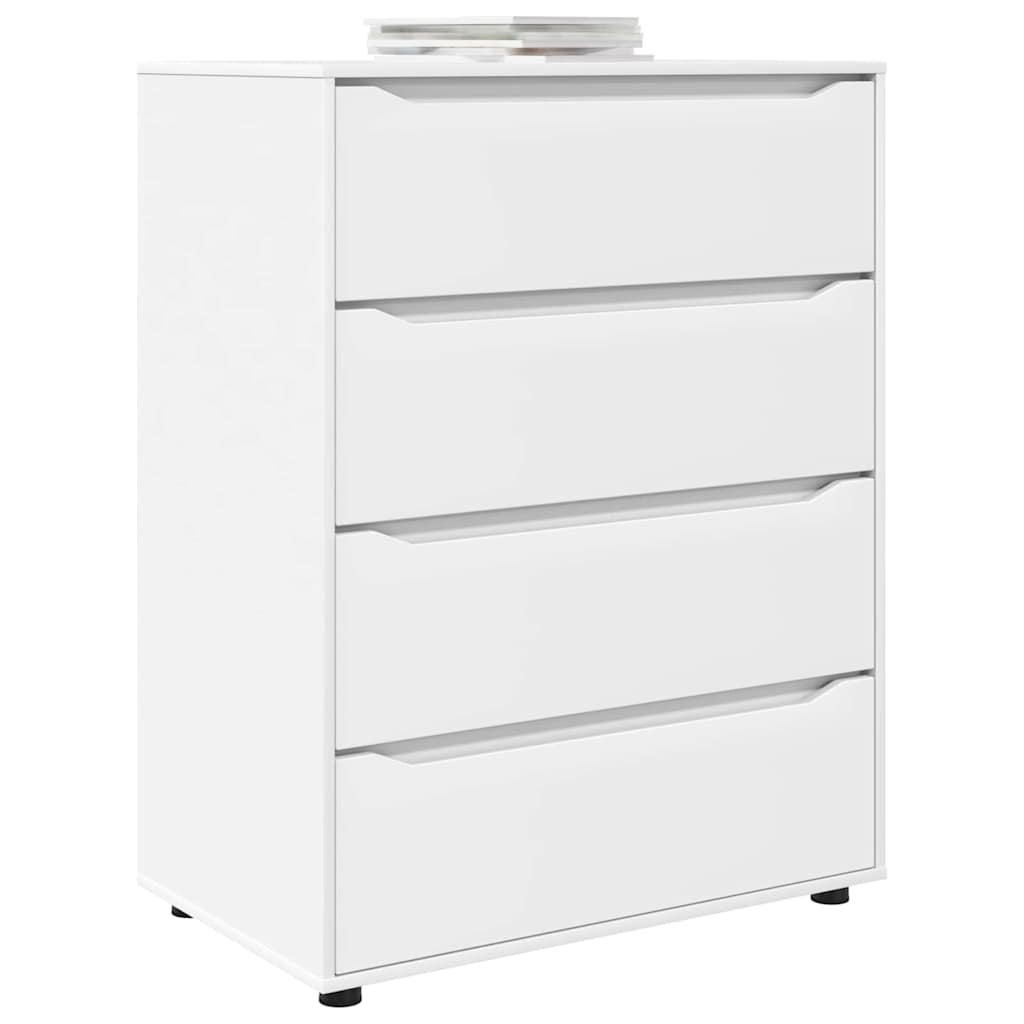 Armadi di Stoccaggio 2 pcs Bianco 80 x 48 x 105 cm