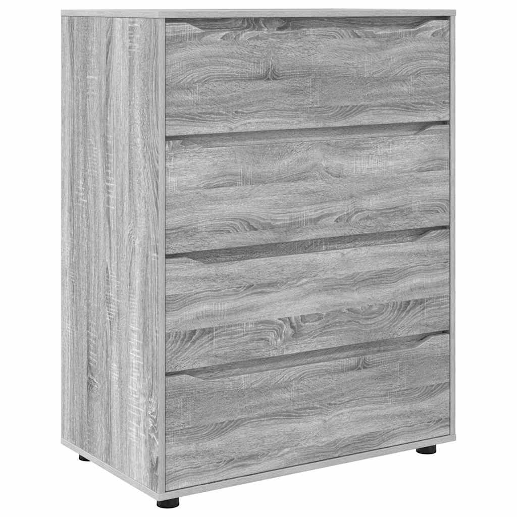 Armadi di Stoccaggio 2 pcs Grigio Sonoma 80 x 48 x 105 cm