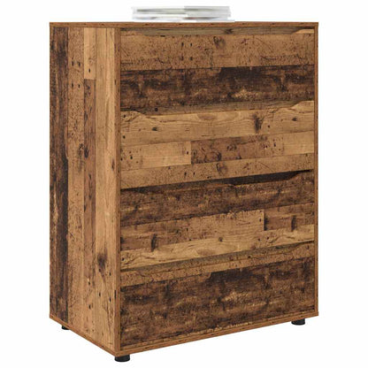 Armadi di Stoccaggio 2 pcs Legno vecchio 80 x 48 x 105 cm