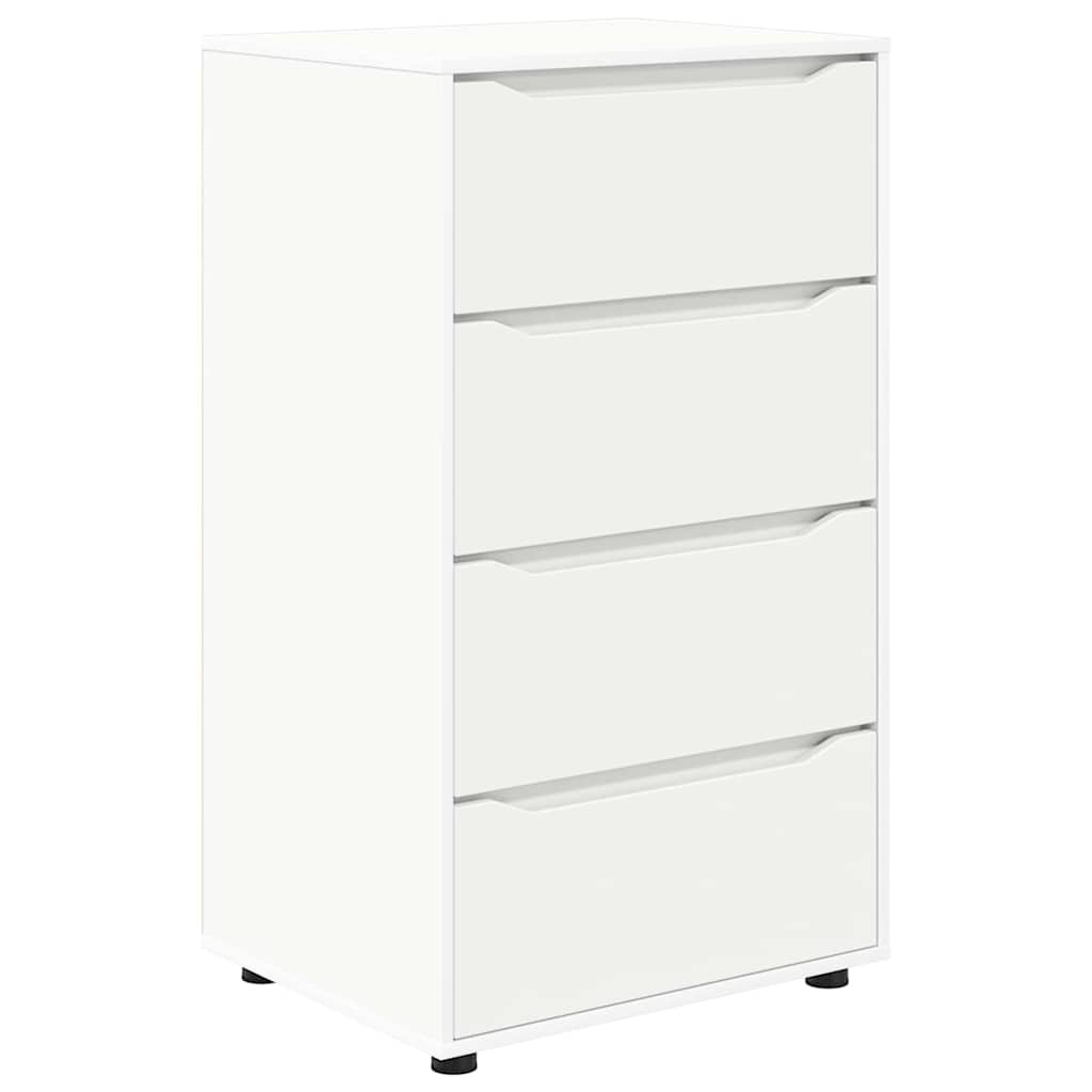 Armadi di Stoccaggio 2 pcs Bianco 60 x 48 x 105 cm