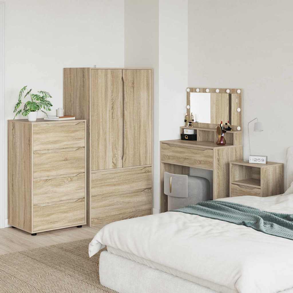Armadi di Stoccaggio 2 pcs Rovere Sonoma 60 x 48 x 105 cm