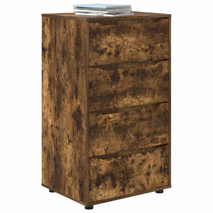 Armadi di Stoccaggio 2 pcs Rovere fumÃ© 60 x 48 x 105 cm