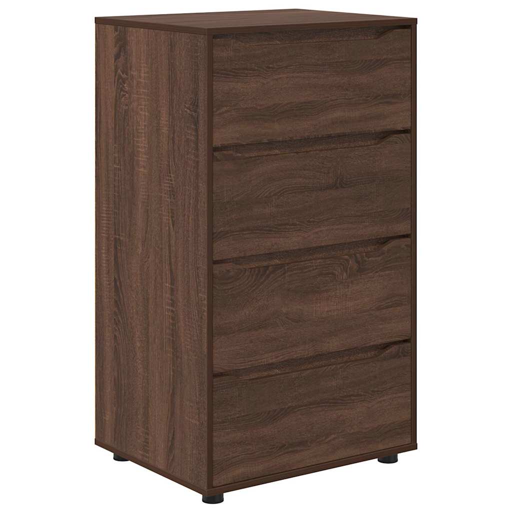 Armadi di Stoccaggio 2 pcs Rovere Marrone 60 x 48 x 105 cm