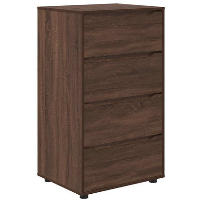 Armadi di Stoccaggio 2 pcs Rovere Marrone 60 x 48 x 105 cm